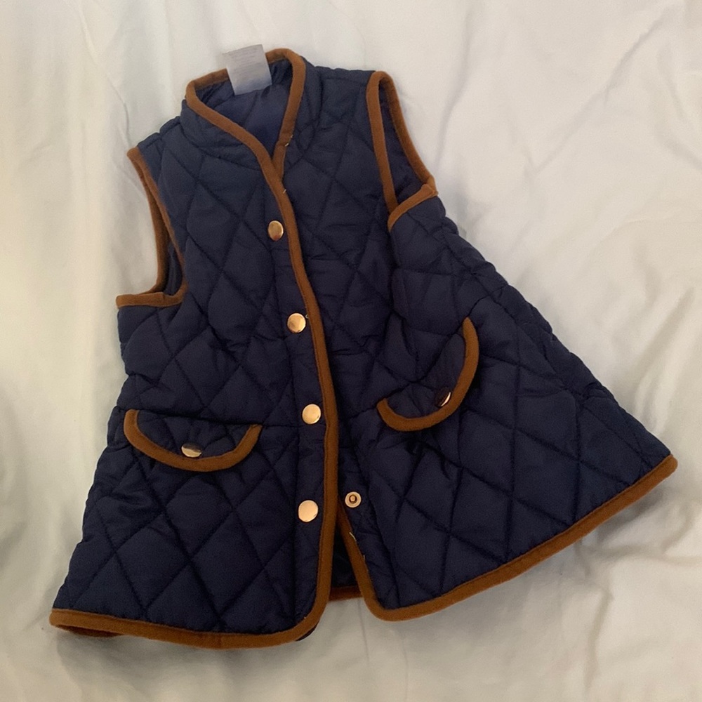 Girls 3T Quilted Vest